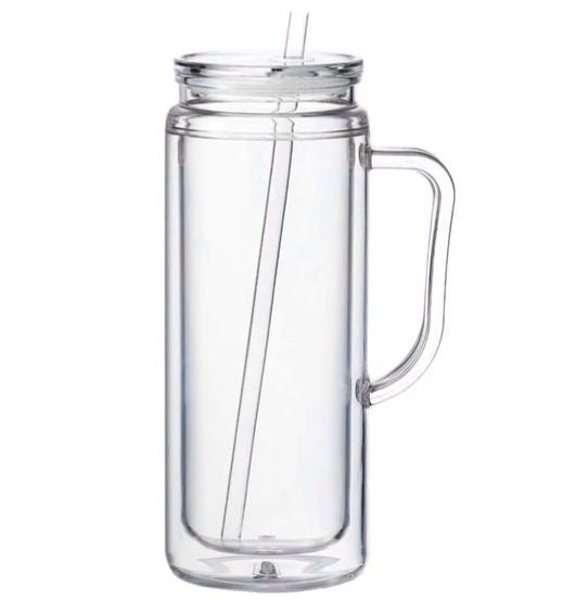 20oz Acrylic Snowglobe with Handle